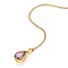 Load image into Gallery viewer, HD X Golden Edit Amethyst Pendant