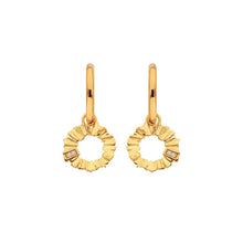Load image into Gallery viewer, HD X Golden Edit Believe Hoop Earrings