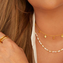 Load image into Gallery viewer, HD X Golden Edit Calm Pearl Necklace