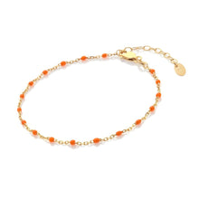 Load image into Gallery viewer, HD X Golden Edit Ocean Bracelet - Orange