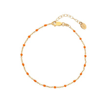 Load image into Gallery viewer, HD X Golden Edit Ocean Bracelet - Orange