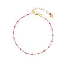 Load image into Gallery viewer, HD X Golden Edit Ocean Bracelet - Pink