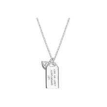 Load image into Gallery viewer, Talismani Silver Success Third Eye Necklace