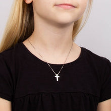 Load image into Gallery viewer, Medium Cross Pendant With Diamond