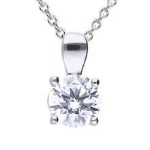 Load image into Gallery viewer, Four Claw Set 1ct Solitaire Pendant