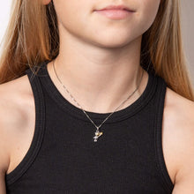 Load image into Gallery viewer, Astronaut Ted Pendant With Diamond
