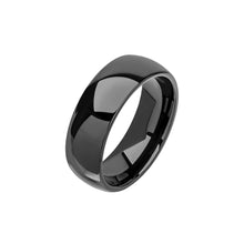 Load image into Gallery viewer, Black Plated Tungsten Ring