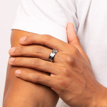 Load image into Gallery viewer, Filigree Tungsten Ring