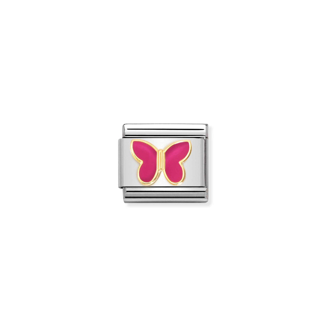 Composable Classic Link Fuchsia Butterfly