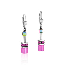 Load image into Gallery viewer, GeoCUBE® Earrings Pink