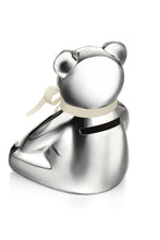 Load image into Gallery viewer, Silver Plated Teddy Bear Money Box