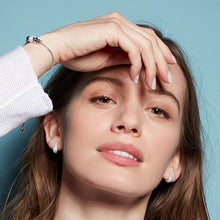 Load image into Gallery viewer, Coast Tumble Glisten Pavé Hoop Earrings
