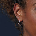 Load image into Gallery viewer, Revival Astoria Star Starburst Mini Star Stud Earrings