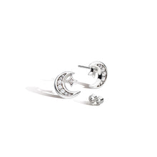 Load image into Gallery viewer, Revival Céleste Small Crescent Moon Stud Earrings