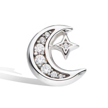 Load image into Gallery viewer, Revival Céleste Small Crescent Moon Stud Earrings