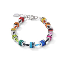 Load image into Gallery viewer, GeoCUBE® Bracelet Classic Polaris & Rhinestone Multicolour
