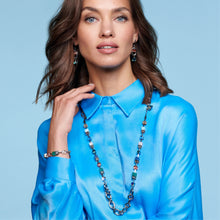 Load image into Gallery viewer, Necklace GeoCUBE® Statement Precious Chunky Chain Multi-Wear 35 Multi-Colour