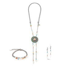 Load image into Gallery viewer, Amulet Boho Multi Wear Earrings Multicolour Spring
