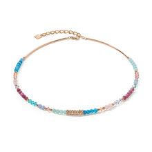 Load image into Gallery viewer, Princess Precious Necklace Aqua-Lilac