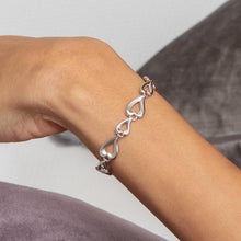 Load image into Gallery viewer, Desire Love Story Heart Multi-Link Slider Bracelet
