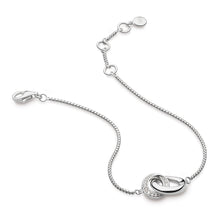 Load image into Gallery viewer, Bevel Cirque Link Pavé Bracelet