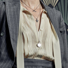 Load image into Gallery viewer, Revival Large Round Spinner Rope Chain Necklace