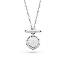 Load image into Gallery viewer, Revival Eclipse Lux Pavé Spinner T-Bar Style Necklace