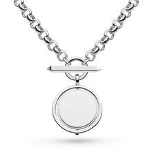 Load image into Gallery viewer, Revival Eclipse T-Bar Statement Spinner Necklace