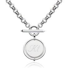 Load image into Gallery viewer, Revival Eclipse T-Bar Statement Spinner Necklace