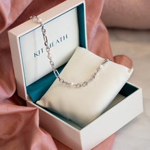 Load image into Gallery viewer, Revival Astoria Figaro Pearl Chain Link Multi Wear Station Necklace