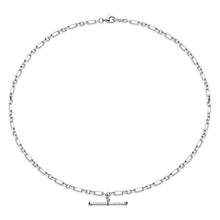 Load image into Gallery viewer, Revival Astoria Figaro Chain Link T-bar Style Necklace