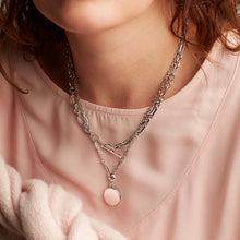 Load image into Gallery viewer, Revival Astoria Figaro Chain Link Locket Necklace