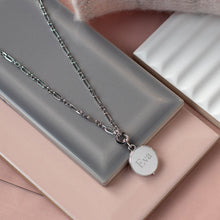 Load image into Gallery viewer, Revival Astoria Figaro Chain Link Locket Necklace