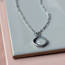 Load image into Gallery viewer, Revival Astoria Figaro Chain Link Locket Necklace