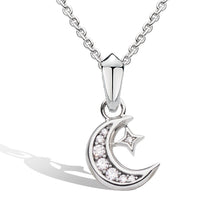 Load image into Gallery viewer, Revival Céleste Crescent Moon Necklace