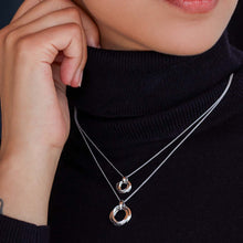 Load image into Gallery viewer, Bevel Trilogy Necklace
