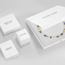 Load image into Gallery viewer, Earrings Cube Trilogy & Oval Freshwater Pearls