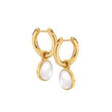 Load image into Gallery viewer, HD X Golden Edit Calm Mother Of Pearl Earrings