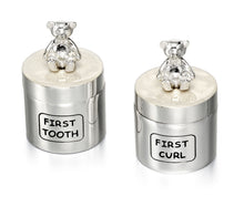 Load image into Gallery viewer, Silver Plated Tooth And Curl Set