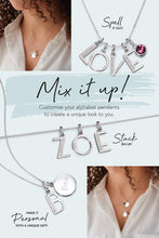 Load image into Gallery viewer, Initial Pendants - Sterling Silver