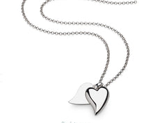 Load image into Gallery viewer, Desire Love Duet Large Heart Necklace