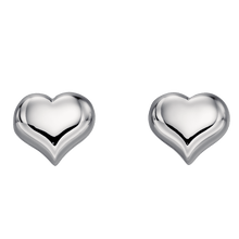 Load image into Gallery viewer, Freya – Medium Heart Stud Earrings