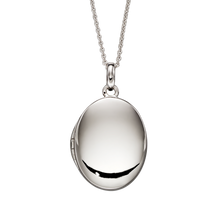 Load image into Gallery viewer, Fiadh – Large Oval Sterling Silver Locket