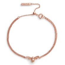 Load image into Gallery viewer, Lucky Bee Chain Bracelet Rose Gold