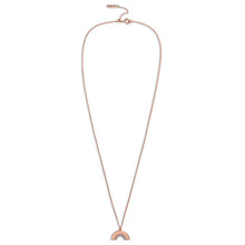 Load image into Gallery viewer, Rainbow Necklace Rose Gold