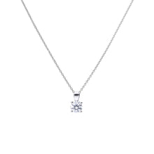 Load image into Gallery viewer, Four Claw Set 1ct Solitaire Pendant
