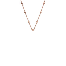 Load image into Gallery viewer, Rose Gold Plated Intermittent Bead Chain