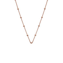 Load image into Gallery viewer, Rose Gold Plated Intermittent Bead Chain