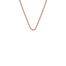 Load image into Gallery viewer, Rose Gold Plated Bead Chain