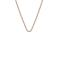 Load image into Gallery viewer, Rose Gold Plated Bead Chain